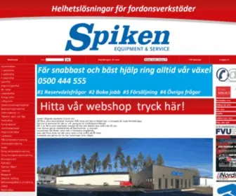 Spikenservice.se(Proffsutrusta verkstad och garage) Screenshot