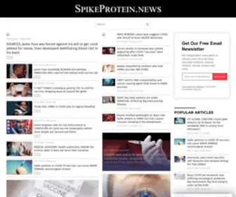 Spikeprotein.news(Spike Protein News) Screenshot