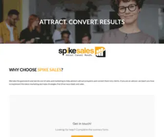 Spikesalesnow.com(Spike Sales NOW) Screenshot