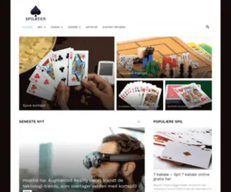 Spilbyen.dk(Spilbyen forside) Screenshot