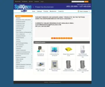 Spilkleen.com(Protect Our Environment) Screenshot