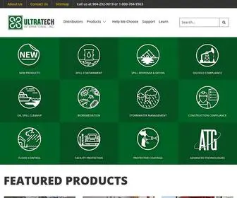 Spillcontainment.com(Leaders in Oil Spill Containment & environmental compliance products. UltraTech’s team) Screenshot