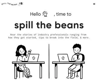 Spillthebean.org(Spill the Beans) Screenshot