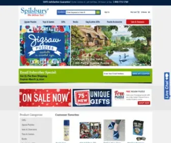Spilsbury.com(We Deliver Fun) Screenshot