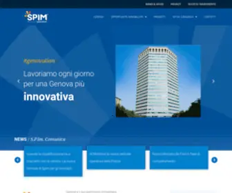 SpimGenova.it(S.p.A) Screenshot