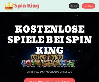 Spin-King.com(Kostenlose Spiele für ALLE) Screenshot