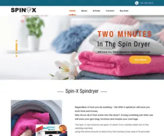 Spin-X.com(Spin-X spin dryer) Screenshot