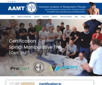 Spinalmanipulation.org(Spinal Manipulation Institute) Screenshot