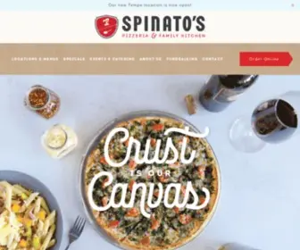 Spinatospizzeria.com(Spinato's Pizzeria) Screenshot