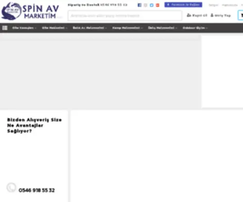 SpinavMarketim.com.tr(Alan adı duraklatılmış) Screenshot