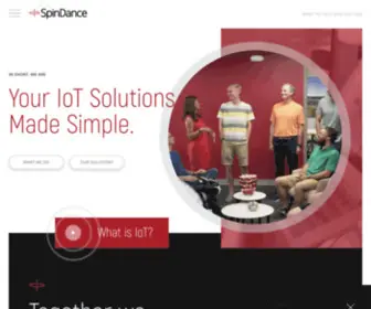 Spindance.com(Your IoT Solutions) Screenshot