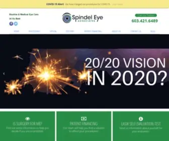 Spindeleye.com(Spindel Eye Associates) Screenshot