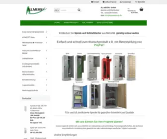 Spindeshop.de(ALLMERX®) Screenshot