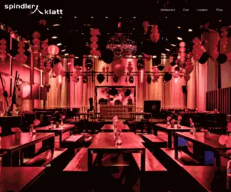 Spindlerklatt.com(Restaurant und Club in Berlin) Screenshot