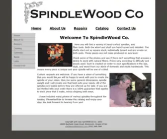 Spindlewoodco.com(Wooden Hand) Screenshot