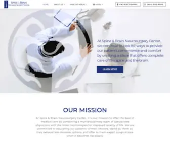 Spineandbraincenter.org(Spine &amp; Brain Neurosurgery Center) Screenshot