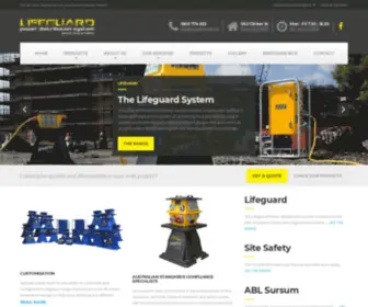 Spinefex.com.au(The Lifeguard Power Distribution System) Screenshot