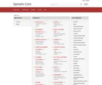 Spinehr.com(Spinehr) Screenshot