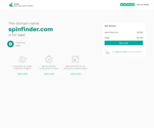 Spinfinder.com(Search) Screenshot