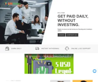 Spinformoney.com(Best money making sites) Screenshot