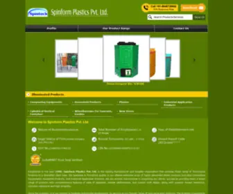 Spinformplastic.com(Spinform Plastics Pvt. Ltd) Screenshot