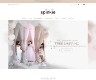 Spinkie.com(Shop at Spinkie Baby) Screenshot