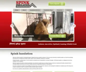 Spinkinsulation.com(Spink Insulation) Screenshot