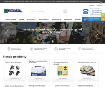 Spinkisamochodowe.pl(Dystrybutor spinek samochodowych) Screenshot