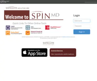 Spinmd.org(Microsoft Azure Web App) Screenshot