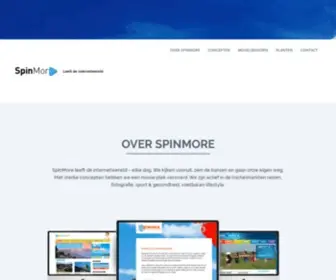 Spinmore.nl(Leeft de internet wereld) Screenshot