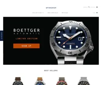 Spinnaker-Watches.co.uk(Spinnaker Watches UK) Screenshot