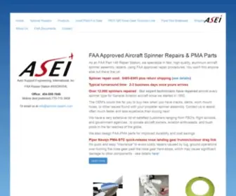 Spinner-Repairs.com(ASEI) Screenshot