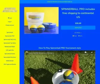 Spinnerball.com(SPINNER BALL) Screenshot