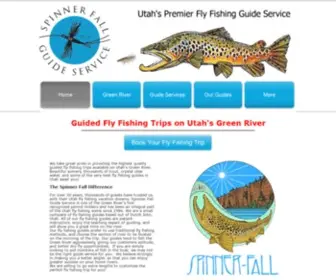 Spinnerfall.com(Green River Fly Fishing Guide Service) Screenshot