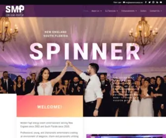 SpinnermusiCDJ.com(Wedding DJs Boston) Screenshot