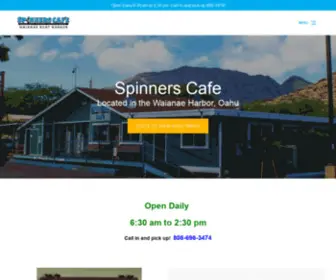 Spinnerscafe.com(Spinners Cafe) Screenshot