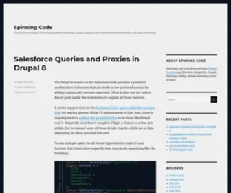Spinningcode.org(Spinning Code) Screenshot