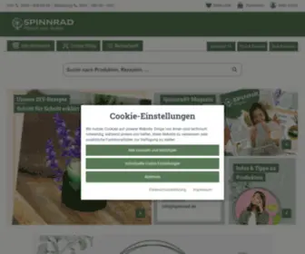 Spinnrad.de(Spinnrad ❤️nachhaltige & gesundheitsorientierte Produkte im Online) Screenshot
