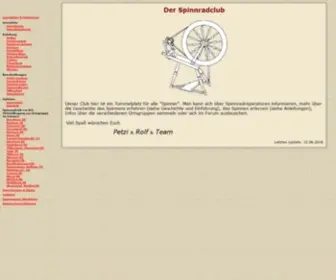 Spinnradclub.de(Forenindex) Screenshot