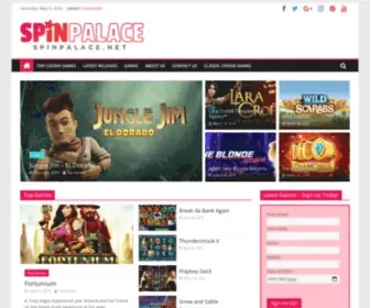 Spinpalace.net(Spinpalace) Screenshot