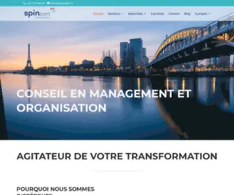 Spinpart.fr(Conseil en Management et Organisation) Screenshot