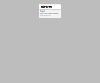 Spinshop.com(Topspin Media) Screenshot