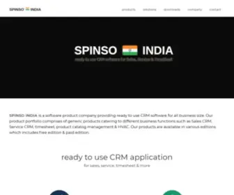 Spinso.in(SPINSO CRM INDIA) Screenshot