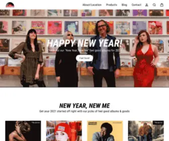 Spinsterrecords.com(Spinster Records) Screenshot