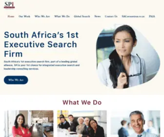 Spint.co.za(South Africa’s Executive Search Firm) Screenshot