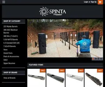 Spintaprecision.com(AR15 Barrels from Spinta Precision) Screenshot