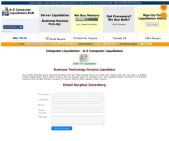 Spintradeexchange.com(A-Z Computer Liquidators-Computer Liquidation) Screenshot