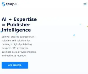 Spiny.ai(Accelerate ad revenue) Screenshot