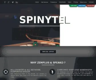 Spinytel.com(Spinytel) Screenshot