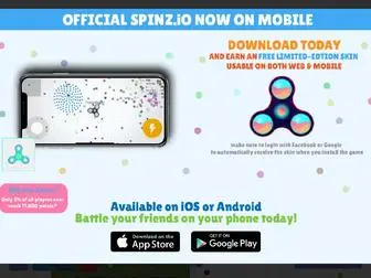Spinz.io(Real-Time Fidget Spinner Arena) Screenshot